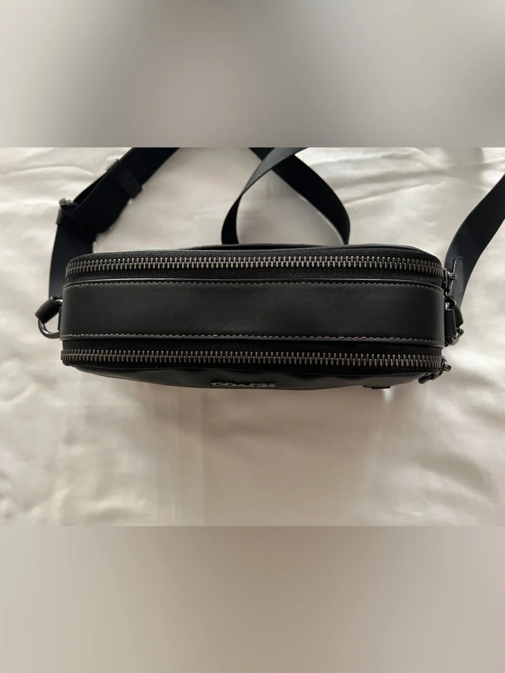 Coach Graham Crossbody Messenger Bag Black